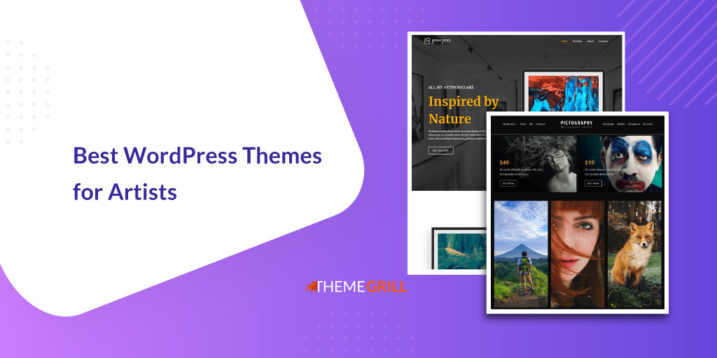 Best WordPress Themes for Artists