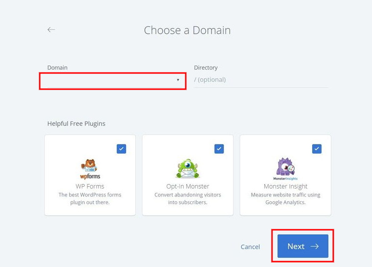 Choose a Domain Name