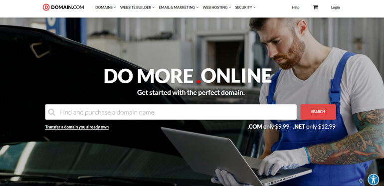 Domain.com as Best Domain Registrar