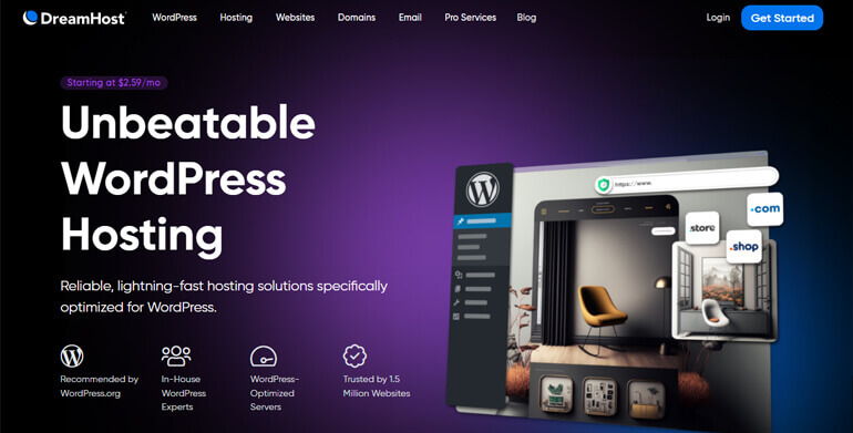 DreamHost WordPress Hosting