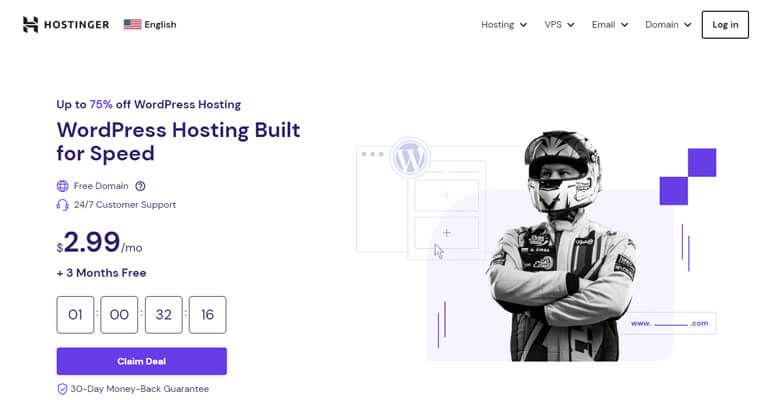 Hostinger WordPress Hosting