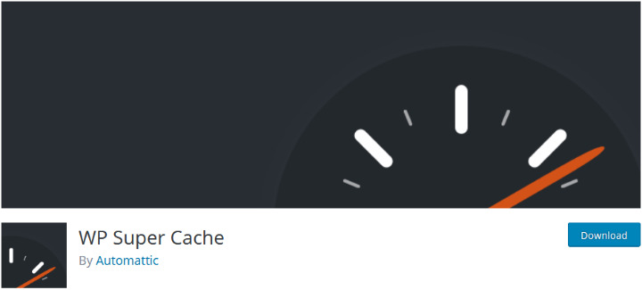 WP Super Cache Essential WordPress Plugin