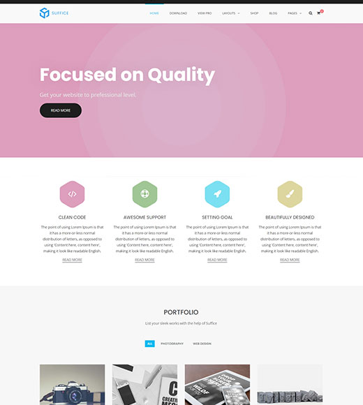 Suffice - WordPress Directory Themes