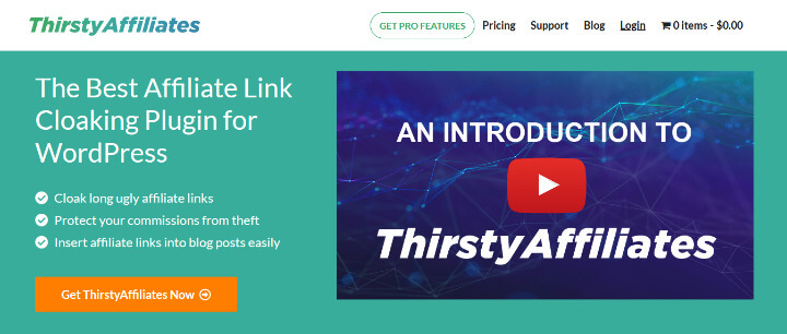 Thirsty Affiliates Best WordPress Plugin