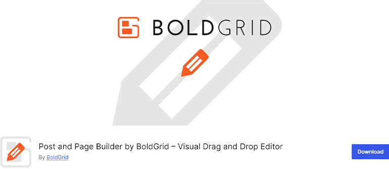 BoldGrid - Elementor Alternative