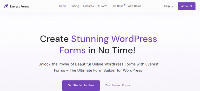 Everest Forms - WordPress Captcha