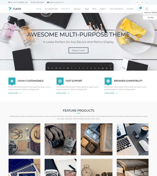 Flash WordPress Theme