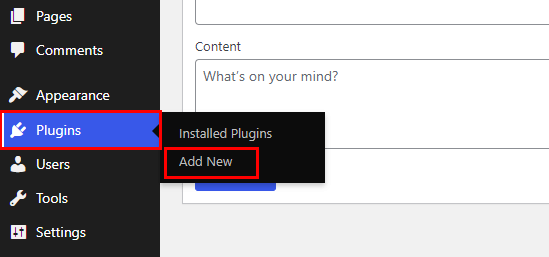 Plugins to Add New Navigation