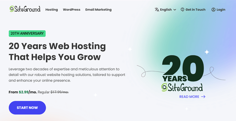 SiteGround - Web Hosting