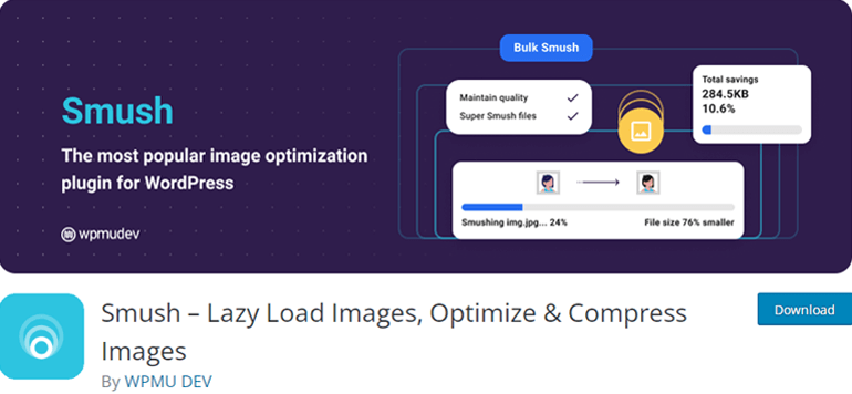 Smush Best Image Optimization Plugin