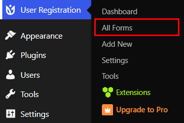 User Registration to All Forms - WordPress Captcha