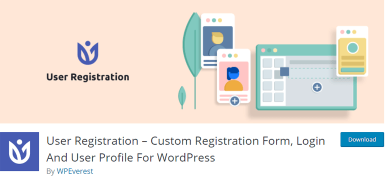 User Registration Plugin