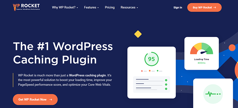 WP Rocket - WordPress Caching Plugin